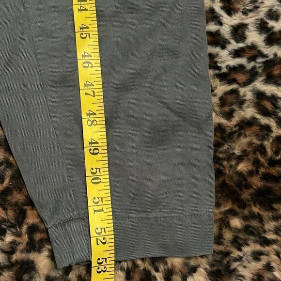 Marine Layer Frida Utility Green Tencel Distressed Jumpsuit Boho Contemporary - Picture 12 of 16